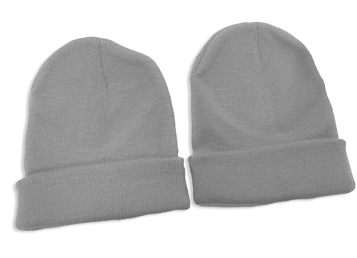 Caprilite UK Online | 2 X Kids Childrens Beanie Hats Small Age 4