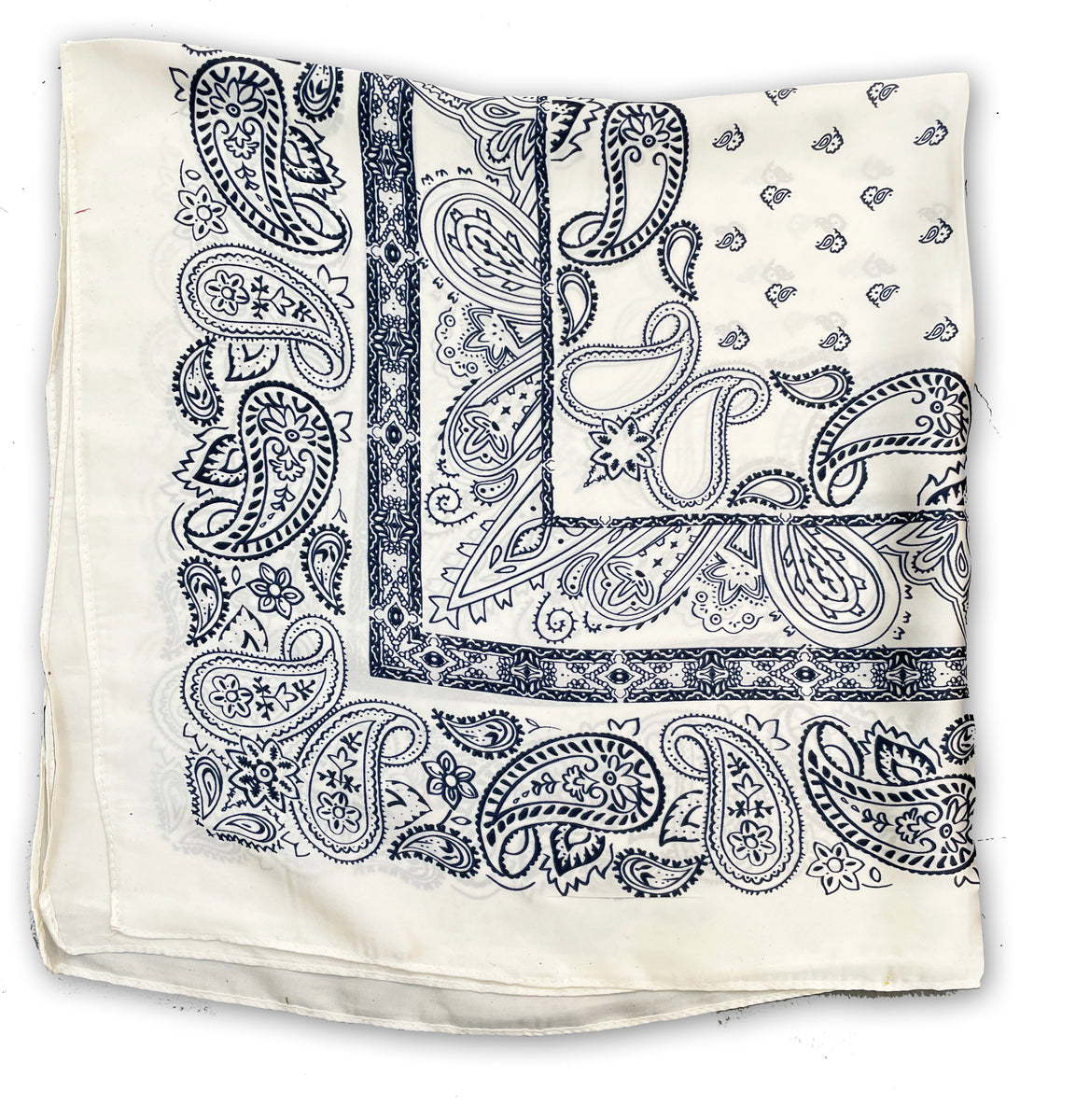 Caprilite UK Online  70cm x 70cm Fish, Shell, Carb, Seahorse Navy Pattern Square  Scarf Big