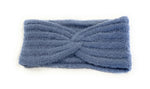 Women's Girls' Winter Warm Headband Knot Knit Woolly Head Ear Warmer Wrap Sweatband - Cornflower Blue
