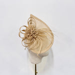 Gold Teardrop Fascinator