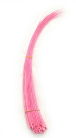 1 x Long Stripped Ostrich Quill Spine Feather for Millinery – 45–55cm