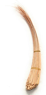 1 x Long Stripped Ostrich Quill Spine Feather for Millinery – 45–55cm