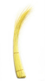 1 x Long Stripped Ostrich Quill Spine Feather for Millinery – 45–55cm