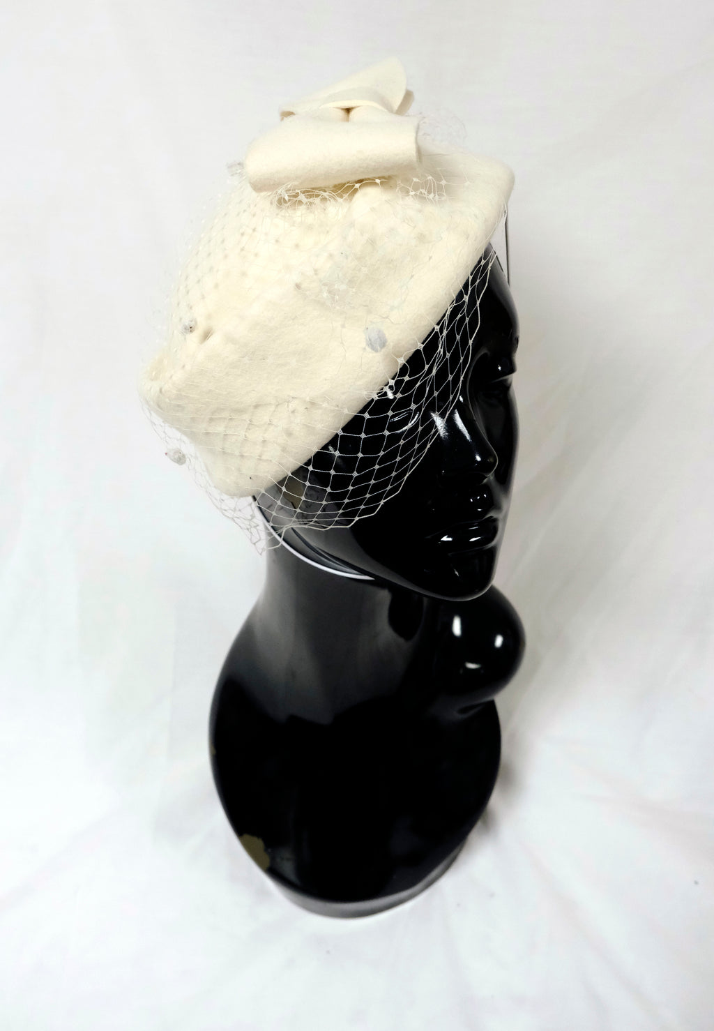 Cream Pillbox Fascinator Weddings Ascot Hatinator Races