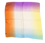 70cm x 70cm Square Scarf Rainbow Scarf Thin Silky Womens Summer Spring