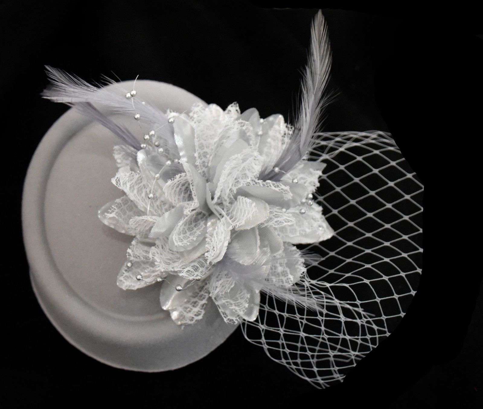 The Pill Box Flower with Veil