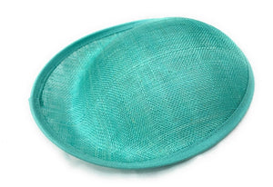 20cm Round Sinamay Dipped Fascinator Base Hat Saucer