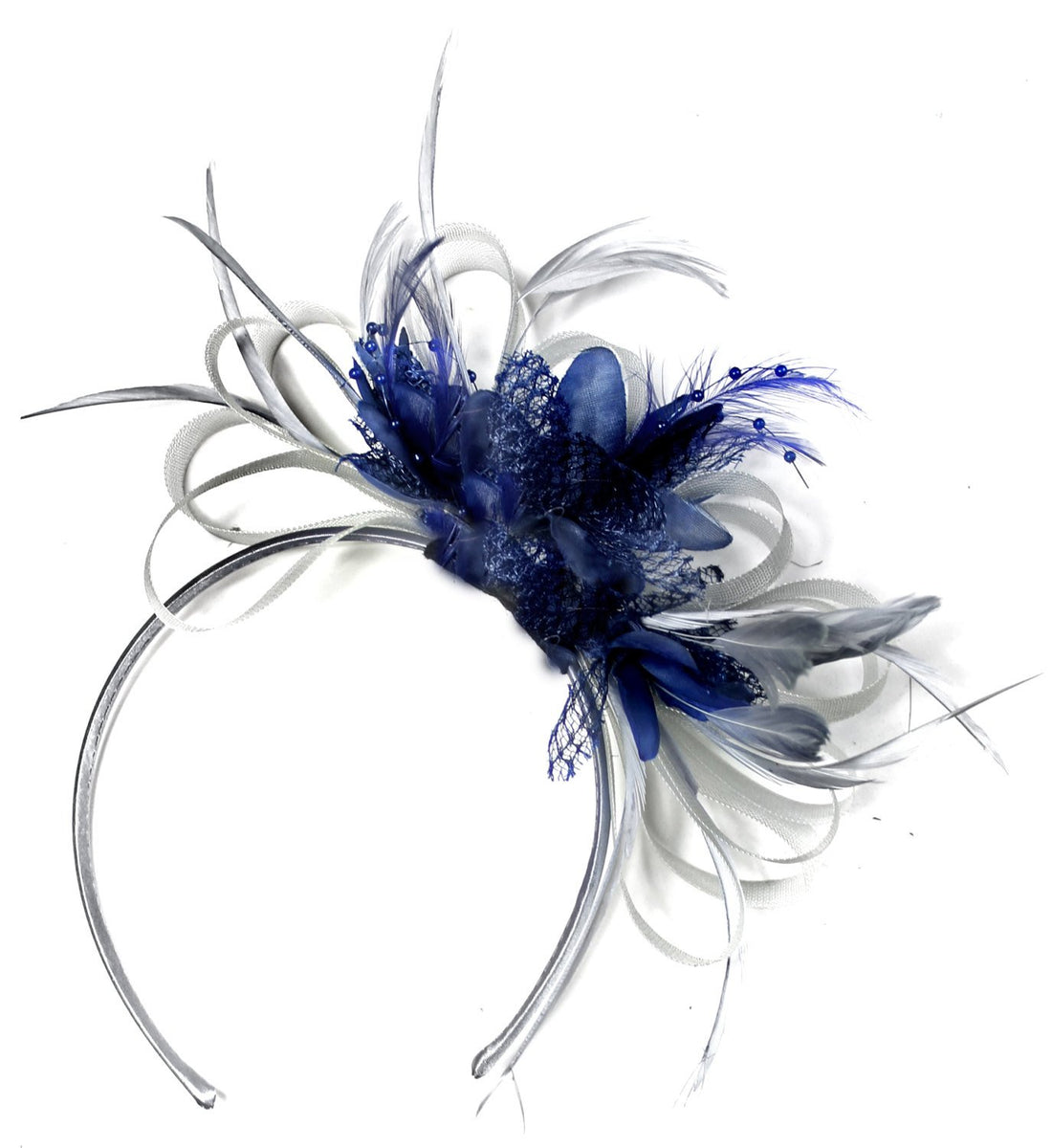 Caprilite Fascinator Auf Haarreif – Schwarz & Senfgelb, Ca. 20 Cm, Für Hochzeit & Events