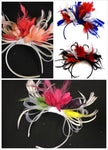 Caprilite Caprilite Bespoke Fascinator on Headband for Weddings and Ascot Races - 3 colours